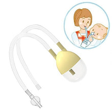 Load image into Gallery viewer, BodyHealt Baby Nasal Aspirator - Booger Remover - Newborn &amp; Toddlers - Non-Irritation (Yellow)