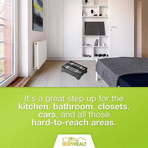 BodyHealt Portable Folding Step Stool Step Riser for Elderly