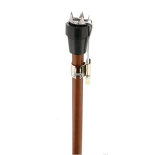 Load image into Gallery viewer, BodyHealt Strong steel five-prong gripTwo Position Cane Ice Tip Attachment - For safer walking in ice and snow - Fits on all canes