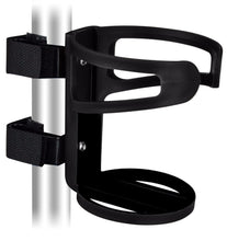 Load image into Gallery viewer, Universal Drinking Cup Holder No Screws Required Adjustable for Any Kind of Strollers, Walkers, Bicycles, Wheelchairs, Bed railings and Even on a Drumset | Drink Walker Cup Holder, Bottle Holder