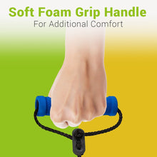 Load image into Gallery viewer, BodyHealt Overhead Shoulder Pulley - Overdoor Pulley with Large Foam Grip for Optimal Comfort- Simple Yet Effective Exercise Tool for Upper Body Toning, Rehab, Physical Therapy &amp; Fitness Aid - (Strap)