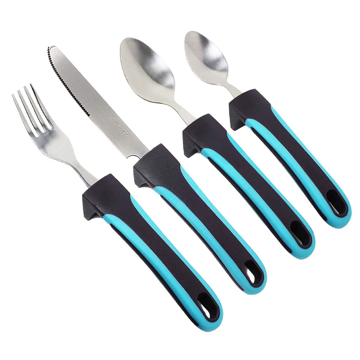 Lightweight Soft Foam Handle Utensils Set