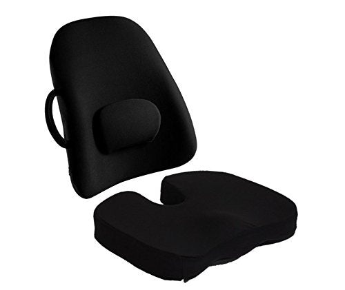 Seat Cushion Memory Foam Pad Orthopedic Support Wedge Chair Posture Lumbar  UK