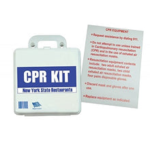 Load image into Gallery viewer, BodyHealt CPR Kit State of New York Restaurants With Sign
