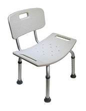 Load image into Gallery viewer, Aluminum Bath Chair - Shower Bench Chair With Handle - With Or Without Back Stool Safety Bathtub Seat by BodyHealt (With back)
