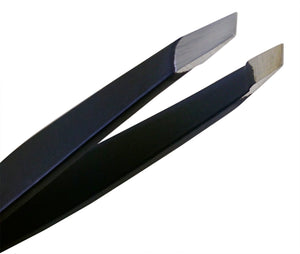 BODYHEALT Slant Tip Tweezer Stainless Steel for Precision Eyebrow, 0.2 Ounce