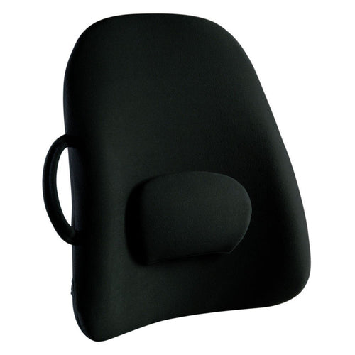 Bodyhealt Orthopedic Lumbar Support Cushion | Designed for Lower Back Pain Relief | Ideal Back Pillow for Office Chair, Car Seat, Wheelchair | Includes a Small Adjustable Lumbar Pillow