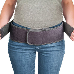 Bodyhealt Light and Comfortable Sacroiliac SI Joint Belt | for Low Back and Pelvic Pain Relief | 2 Way System adjusts for Perfect Pressure