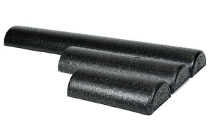 BodyHealt High-Density Foam Roller (6" x 18", Half-Round)