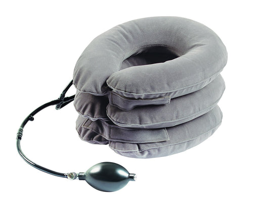 BodyHealt Cervical Neck Traction Device - Inflatable & Adjustable Neck Stretcher Collar Pillow - Great for Chronic Neck, Back & Shoulder Pain Relief