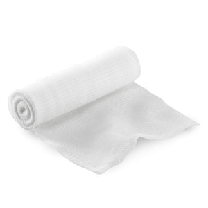 BodyHealt 24 Pack Stretch Gauze Bandage Roll with 2 Medical Tape Rolls, Sterile First Aid Wound Care, Dressing. 4 Inch Length x 4 Yards