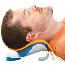 Load image into Gallery viewer, BodyHealt TMJ Pain Relief Pillow Neck and Shoulder Massage Relaxer Traction Device - Chiropractic Pillow for Pain Relief Management and Cervical Spine Alignment