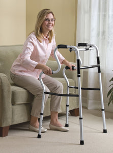 BodyHealt Easy to Rise Folding Walker - Toilet Safety Frame - Sit-to-Stand