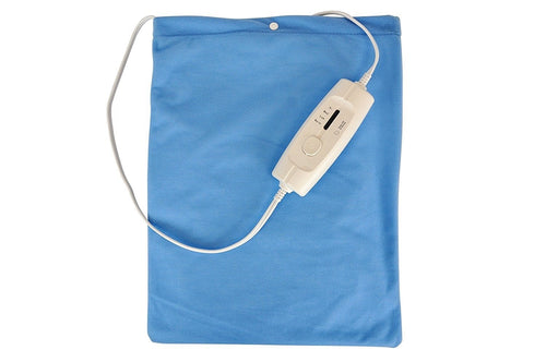 BodyHealt 4-Setting Microplush/SoftTouch Heating Pad - Moist/Dry - Auto Off (12