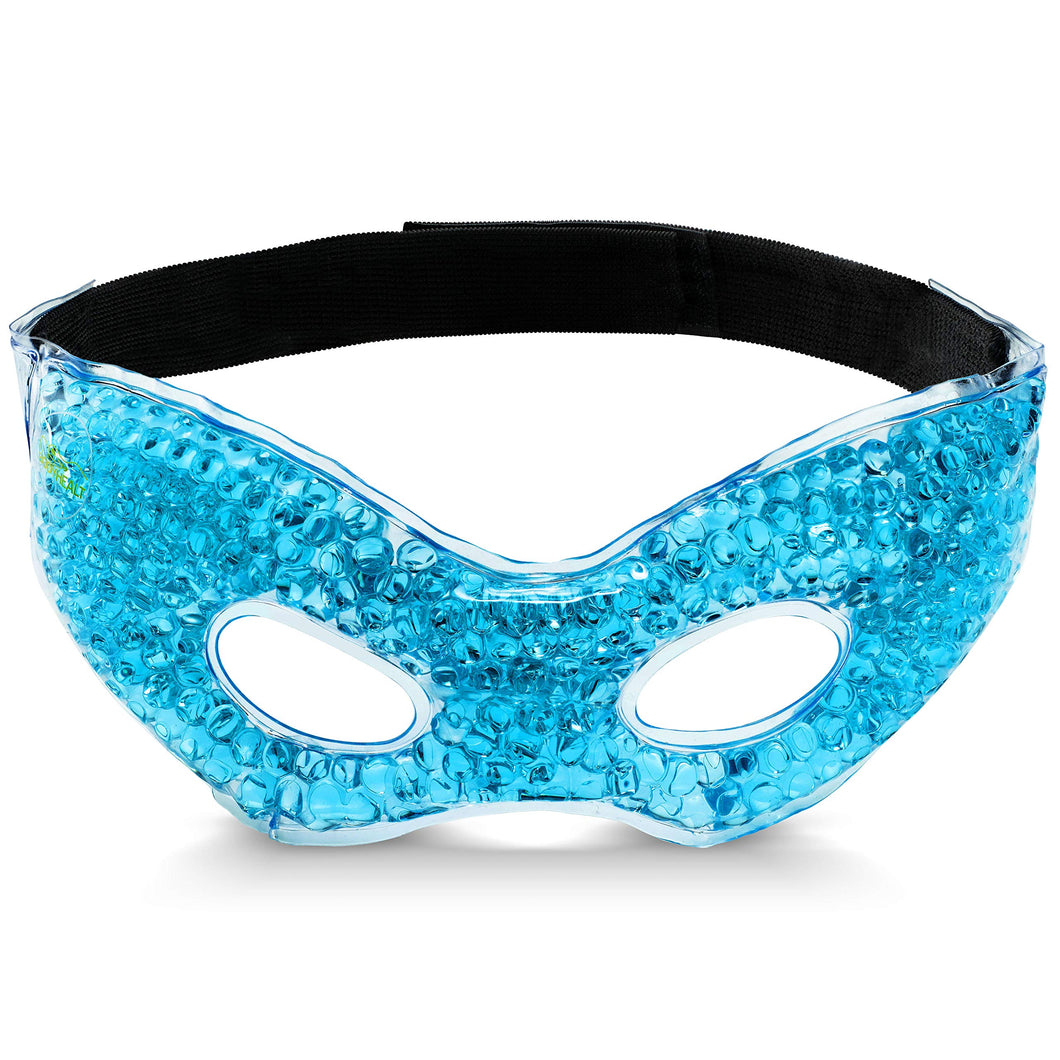 Bodyhealt Cooling Eye Ice Masks Gel for Headaches,Migraines and Stress Relief. Gel Eye mask-spa Gel Eye mask. Cold Pads-Warm Pads-Cool and Warm Compress, for Puffy Eyes and Dry Eyes.FDA Approved.